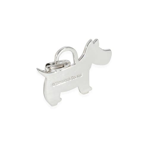 tiffany scottie dog charm replica|sterling silver tiffany dog charm.